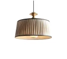 Подвесной светильник с плиссированным абажуром VelvetShade Retro